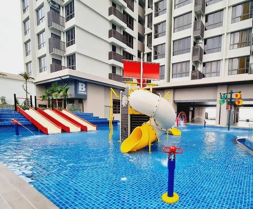 New! Bali 4-8Pax Melaka Condo@Peaceful Dream House Malacca